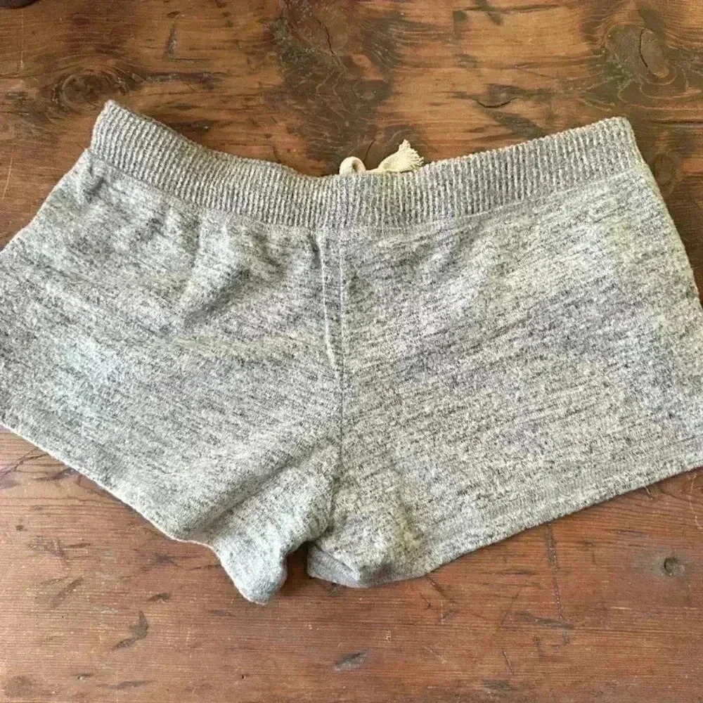 Theo & Spence Heather Grey Soft Sleep Shorts with Pockets Size S NWOT - Picture 5 of 5